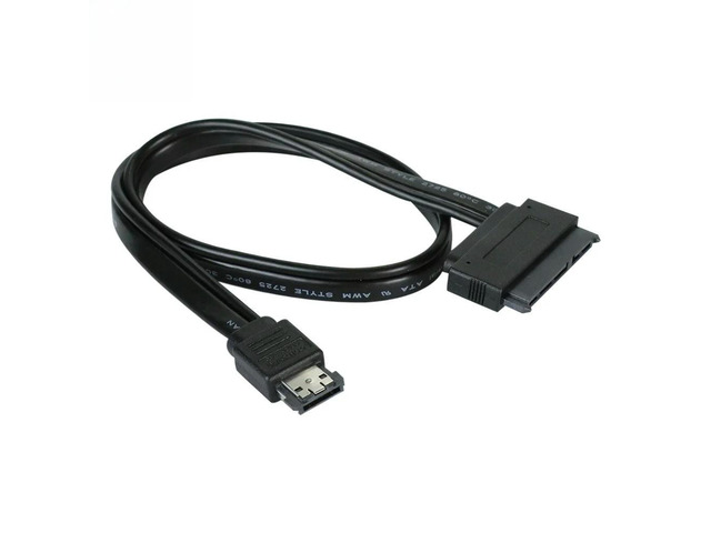 ZOCI-Power eSATAp to Sata Cable Dual Power USB 12V 5V Combo to 22 Pin (7Pin + 15Pin)For 2.5 inch 3.5 inch HDD