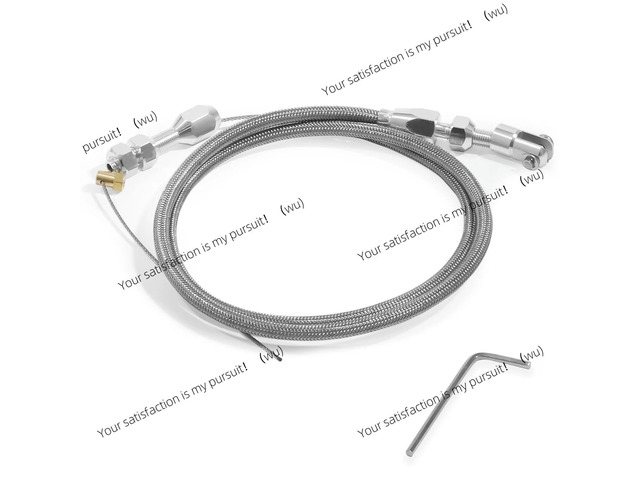 Automotive Retrofit 36-Inch Throttle Cable for Chevrolet 97-07 Throttle Braided Cable Kit LS1