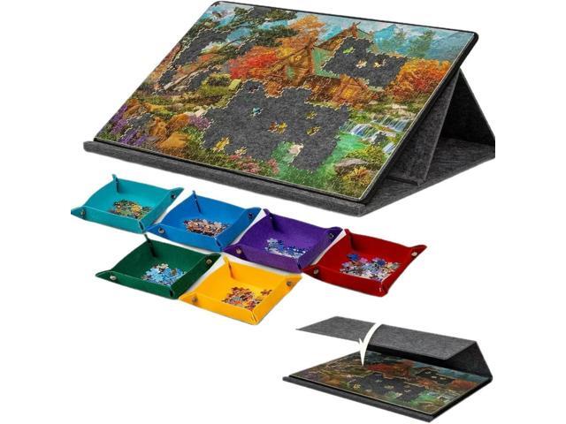 Puzzle pad with bracket Vertical and horizontal adjustment Puzzle pad Puzzle felt