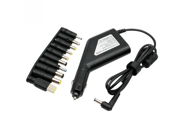 BlackMulti-type 90W 19V 4.74A Power Supply Car Charging Laptop Adapter For ///USB 5V 2A for Phone