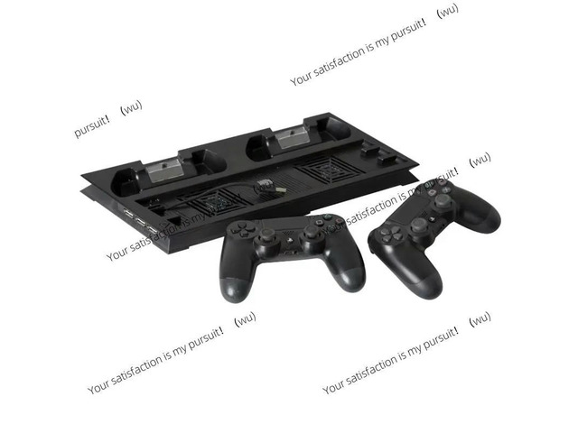 PS4 Pro Cooling Fan Cooler Vertical Stand Base Controllers Charging Dock Station for 4 Pro Console Accessories