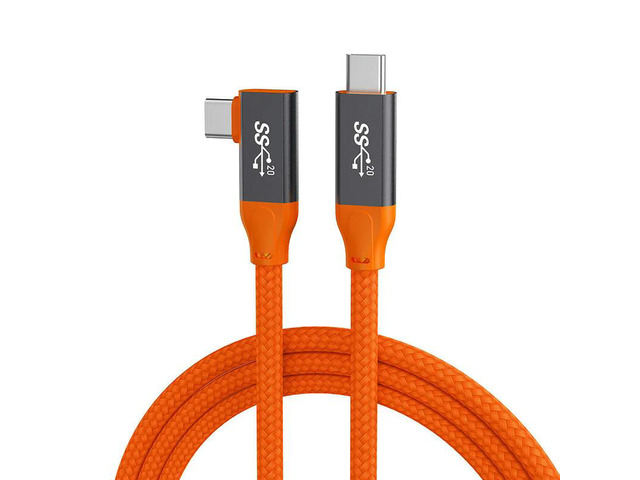7M straight-to-bend full-function data cable Computer camera VR online cable USB3.2 Gen2 typec 100W