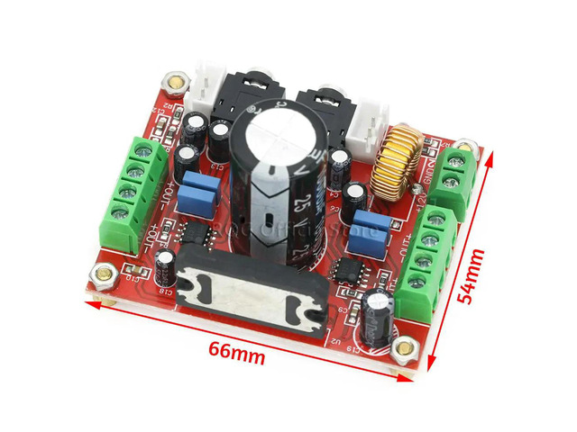 Fever Class TDA7850 Power Amplifier Board 4 Channel Car Power Amplifier Board Module DC 12V 4X50W with BA3121 Noise Reduction