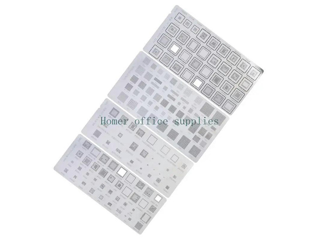 4 Pcs BGA Reballing Stencil for MTK for for Welding Board