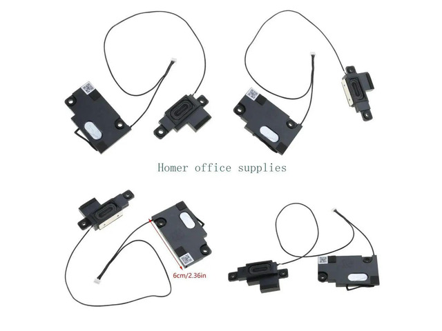 Laptop Integrated Speakers Left and Right Speakers Black for E15 E5-575 E5-575T E5-575G Internal Speakers