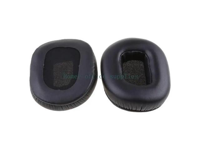 Replacement Leather Ear Pads Soft Foam Ear Cushion Cover and Headband Pad for Tiamat 7.1 Headset
