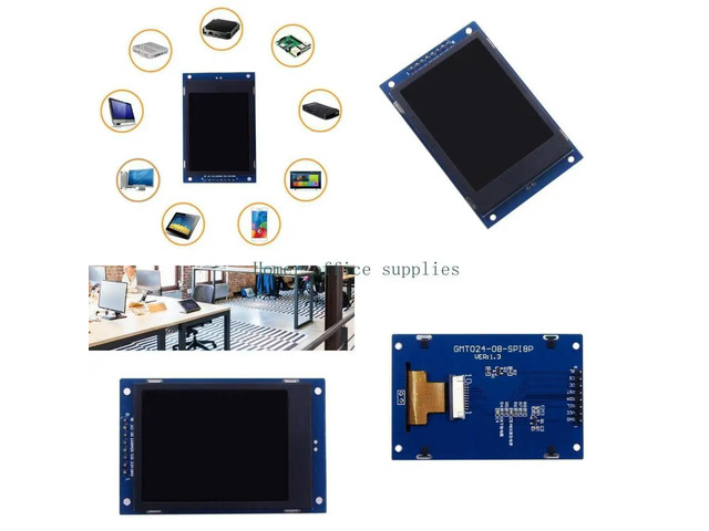 Clear 320x240Resolution LCD Display Module SPI Interfaces Colorful Displaying