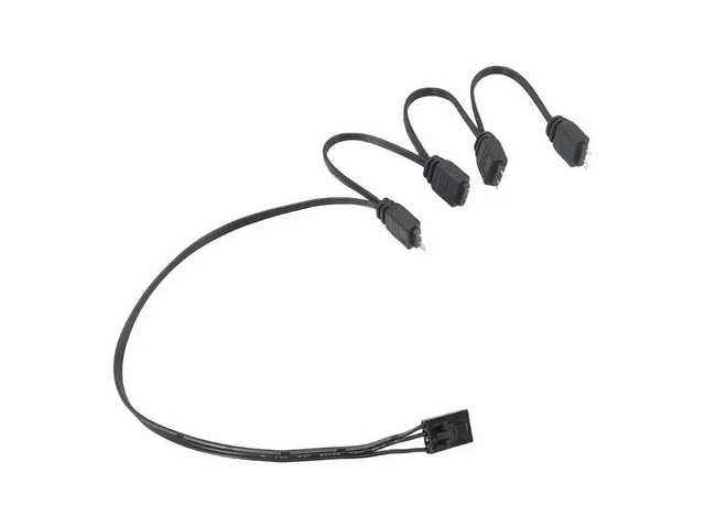 4Pin to 5V 3Pin Lighting Cable Converter for HDLL120 Fan Light Adapter Easy Connection of to Mainboard