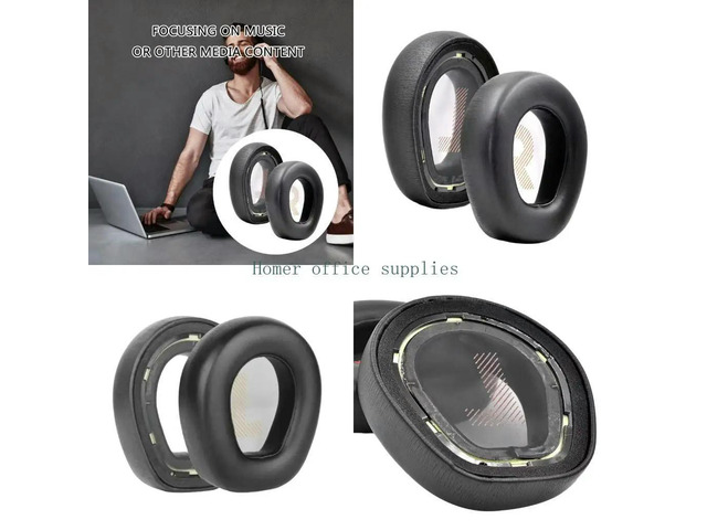 Memory Foam Replacement Ear Cushions Noise Reductions Design for QuantumOne