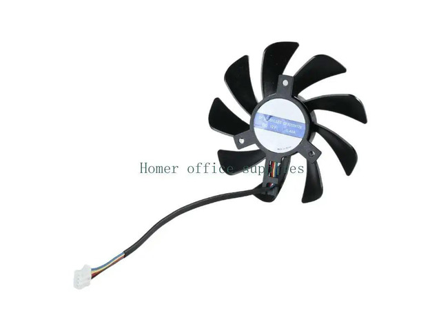 Coolers Fan for 1070Ti VGA Fan Graphics Card Cooling 4Pin 12V Fan