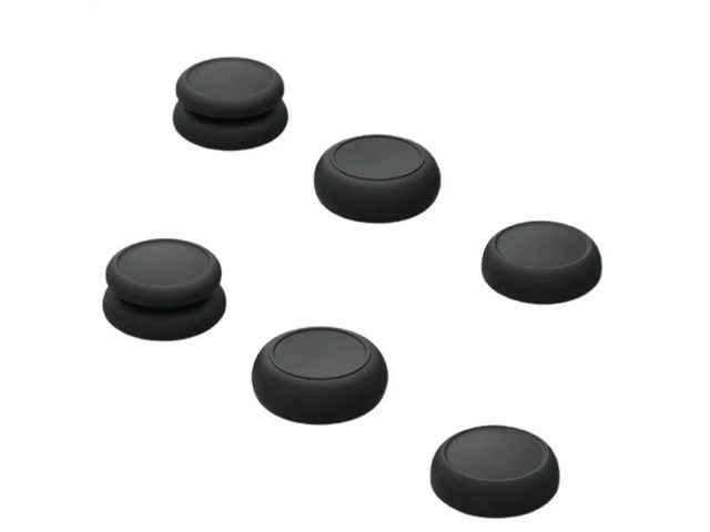 6Pack Thumb Grip Caps Protective Cover Soft Silicone Joystick for Case For Switc