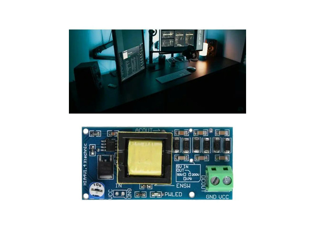 Industrial Power Converters 5V 12V Input To 1200V Output For Security Equipment