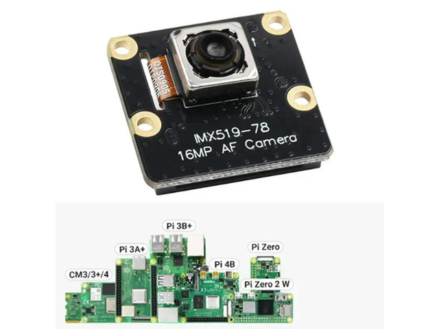 Camera Module forRaspberryPi Supports 4B/3B+/3A+/Zero4.28mm Focal Length
