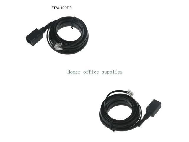 6 Pin Removable Separation Handheld Mic Extension Cable for FTM-100DR FTM-400DR FTM-400XDR 400DE 3200DR FT-7800 FT-8800