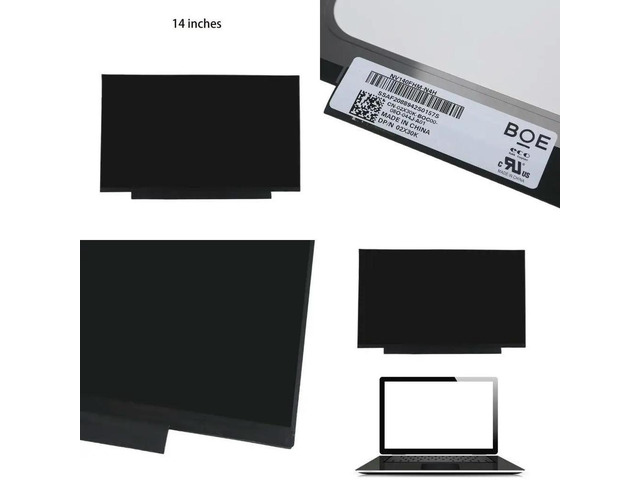 Replacement Laptop LCD Screen 1920X1080p for NV140FHM-N4H NV140FHM-N62 N61 N3B N47 N4C LP140WWF7 Display Panel 30pin