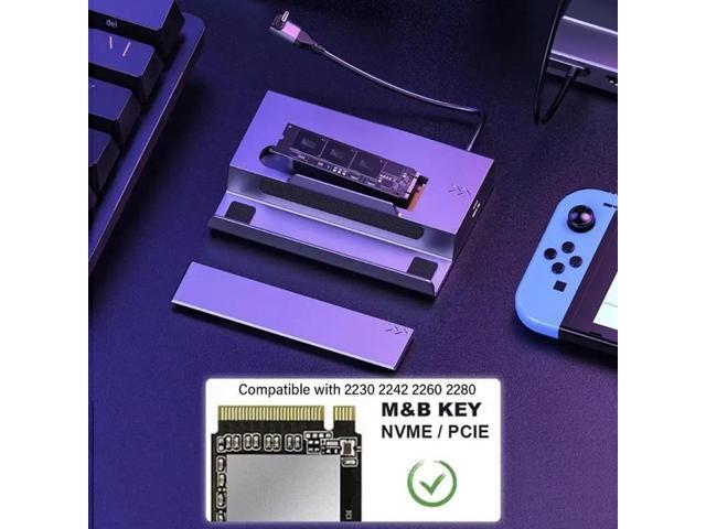 Advanced 7 in 1 Dock for ROG/X/Steeck Offering Fast Speed Data Transfer