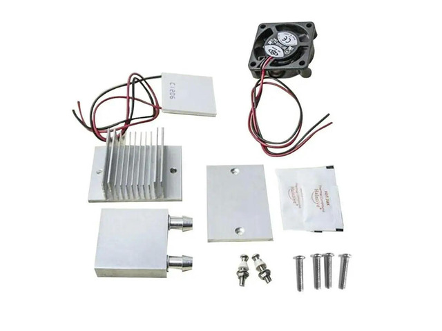 DIY TEC1-12706 Thermoelectric Peltier Module Water Cooler Cooling System 60W