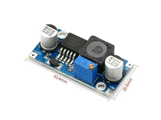 100pcs/lot TENSTAR ROBOT XL6009 DC-DC Booster module Power supply module output is adjustable Super LM2577 step-up module