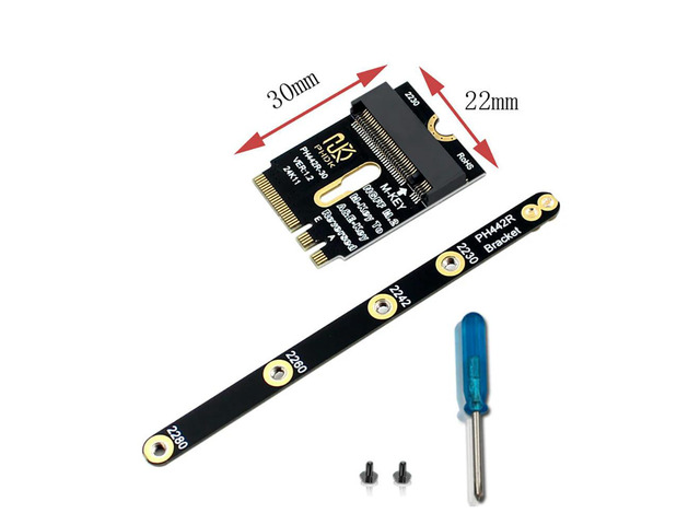 M.2 Adapter M.2 NGFF A+E to M-key Nvme SSD Extend Card PCIe 4.0 to M.2 NGFF Converter for /WWAN/LTE Module