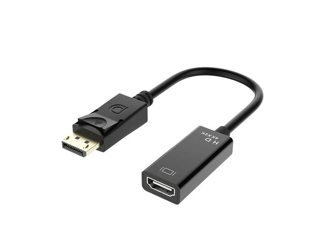 4K Big DP to HDMI-compatible Converter Displayport Male to Female Cable Splitter TV Monitor ProjectorVideo Audio Extend Adapter