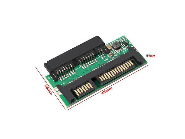 1.8inch Micro SATA to SATA 2.5 SSD Converter Card Mini SATA 16PIN to 22PIN SATA Computer Charger Extend Adapter Plug