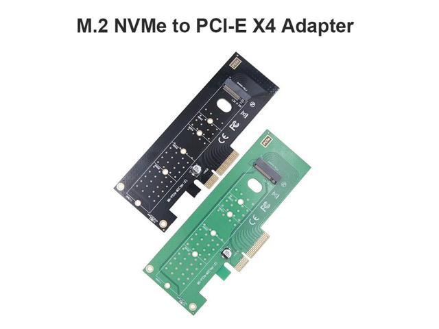 OULLX M.2 NVMe SSD To PCI-E 4X 8X 16X PCIE 3.0 Adapter Card Desktop Rear Panel Expansion Support 2230 2242 2260 2280 22110