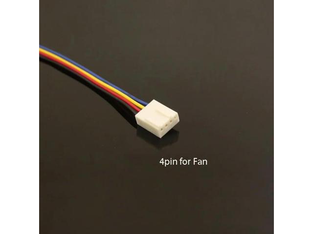 4 Pin to Mini 4 PIN Fan Convert Cable PWM to VGA Fan Extend Cord GPU Cooling Fan Connector Video Card Fan Connect Power Wire