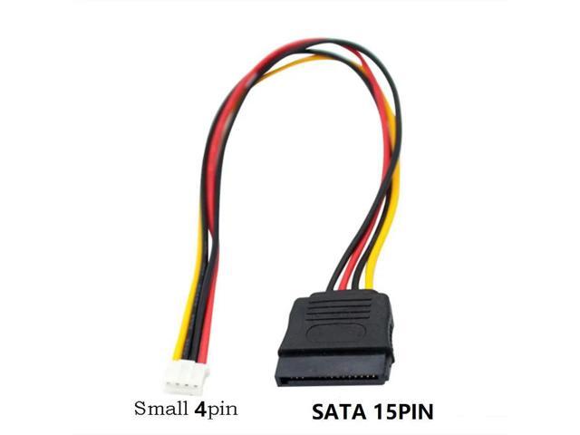 PH2.0 Small 4PIN Female to SATA 15PIN Female Power Cable Splitter for ITX Motherboard Computer Case HDD Extend Convert Wire