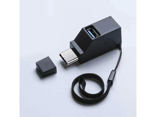 Whistle Shape Type C HUB USB3.0 2.0 Out USB Cable Splitter Disk Reader Data Transfer Extend Adapter Mouse Keyboard Converter