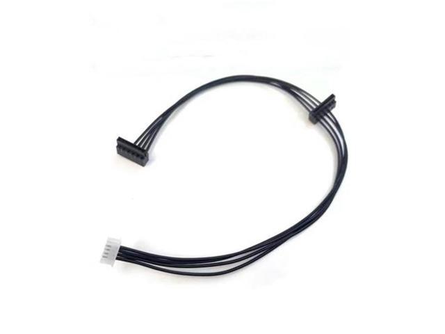for AXC Mainbooard SATA Hard Drive Power Supply Cable 1 to 2 Small 6 Pin to SATA Cord OD 2.1mm 18AWG PVC Pure Copper Line