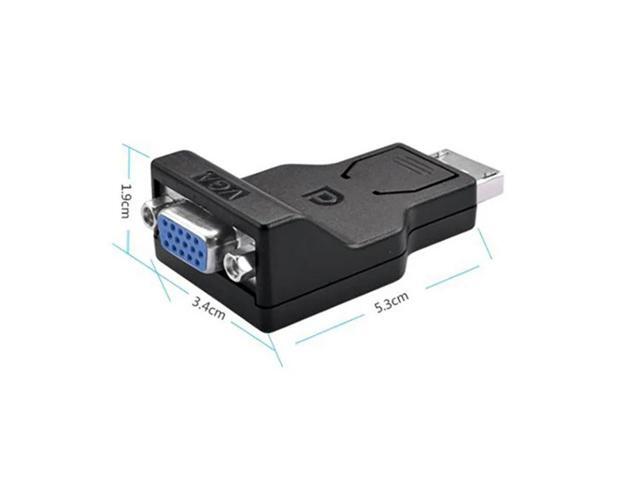 DP to VGA Converter Computer Graphics Card Video DisplayPort Adapter Extend Cable Splitter Computer Laptop Monitor Connect Plug