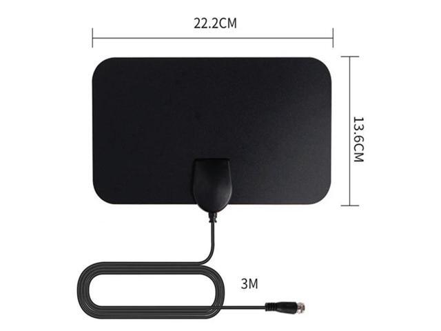 Digital TV Antenna Euramerican HDTV Box 29DBI 3M Cable Booster Indoor Flat Aerial DTMB ATSC DVB-T ISDB-T Digital TV Amplifier