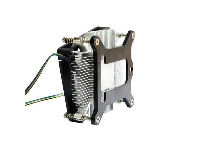 For AVC Ultra Thin Aluminum CPU Cooler Quiet HTPC AIO 115X 1200 4-Pin PWM Fan