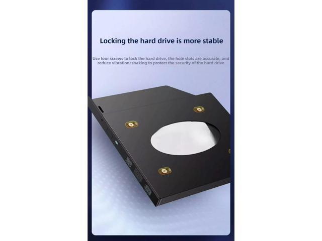 For Ugreen CM322 9.5mm SATA 3.0 2.5' HDD SSD Caddy
