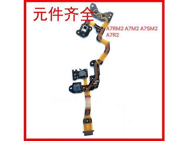 Power Switch Flex Cable With Parts For ILCE-7RM2 A7M2 A7SM2 A7R2
