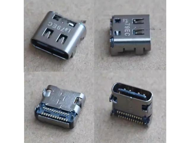 10pcs USB-C Charging Port Connector For ThinkPad X1 Carbon Gen 9 10 11 9th Gen Replacement Part