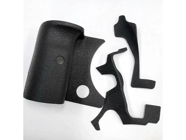 A Set Body grip rubber (Handle+left side+Thumb) repair parts For EOS R5 SLR