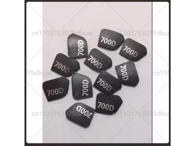 Logo Name Plate Replacement For EOS 700D 550D 600D 650D 750D 1300D 760D 800D Camera 10pcs