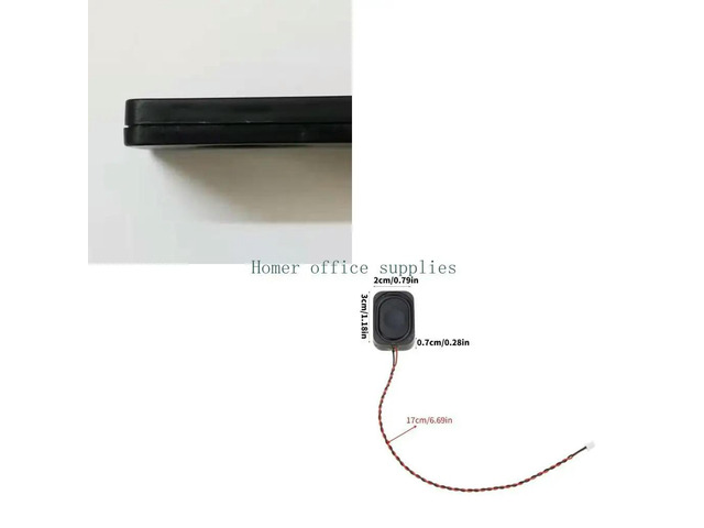 Dual-diaphragm Design Loudspeaker 8Ohm 2W for Speakers of Multimedia Mini Stereo Speakers Accessory Box