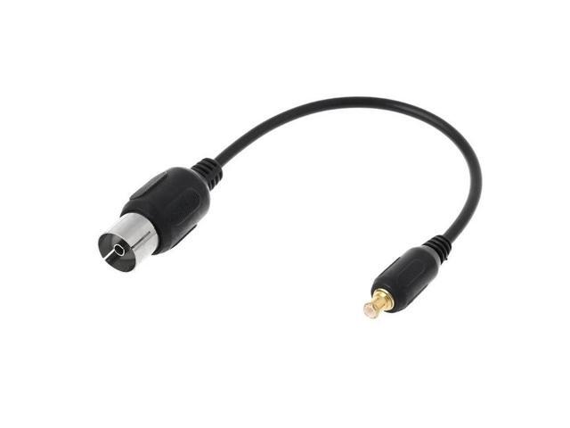 Female IEC to Male MCX Antenna Pigtail Cable Cord Adapter Connector Line for USB TV Tuner DVB-T 13cm Length