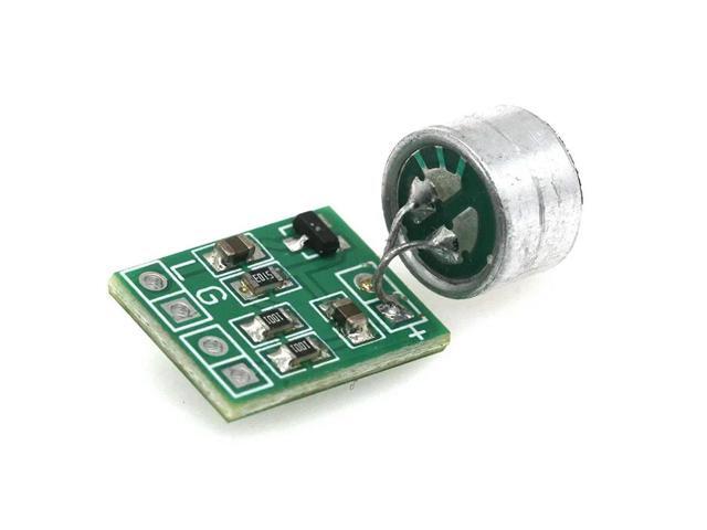 Stlxy Mini Microphone Audio Amplifier Module Speaker Circuit Board DC 2.5-9V 14x12mm Mic Accessories