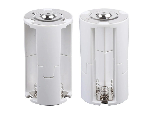 3 AA To D Convertor Adapter DIY 3 AA To D Size Holder Cases for Gas Stoves Toys Radios