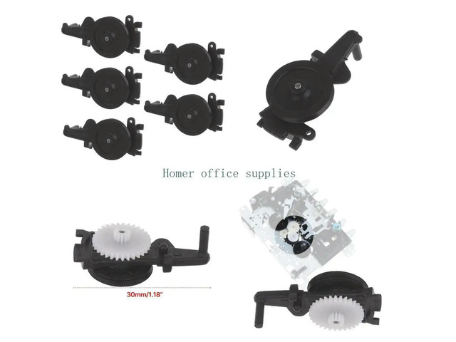 5pcs Convenient Pinch Roller Movement Playback Gear Wheel Replacement Set Suitable for TN-21 Ensure Proper Tape Contact