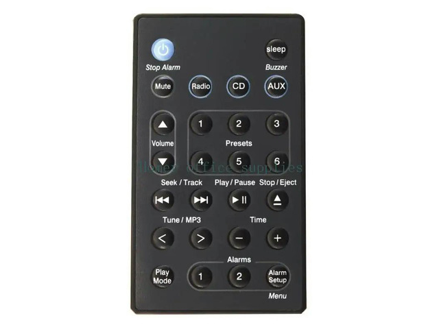 Replace Remote Control For Music System AWRCC1 AWRCC2 AWRCC3 Player US with