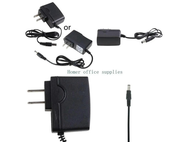 Converter Adapter for DC 9V 600mA 0.6A AC Wall Power Supply US Plug