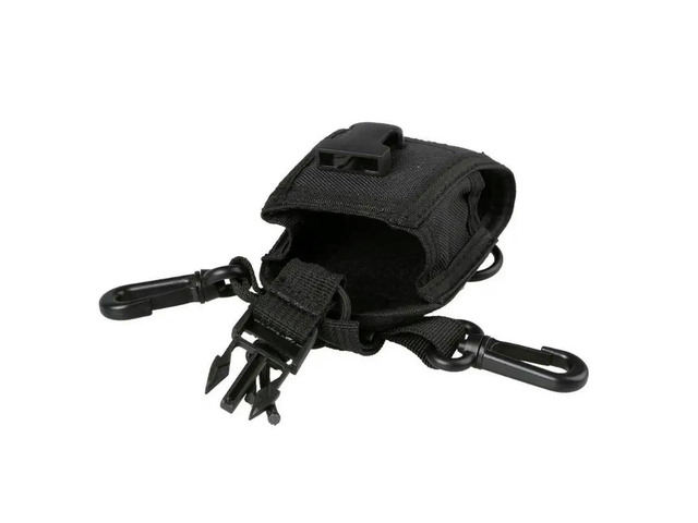 Nylon Belt Bag Two Way Radio Holder Holsters with Shoulder Strap