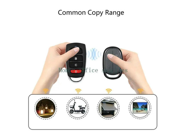 Remote Control Duplicator, 4Key Copy Remote Controller Microcontroller Chip Repeatedly Burned and Written Duplicator