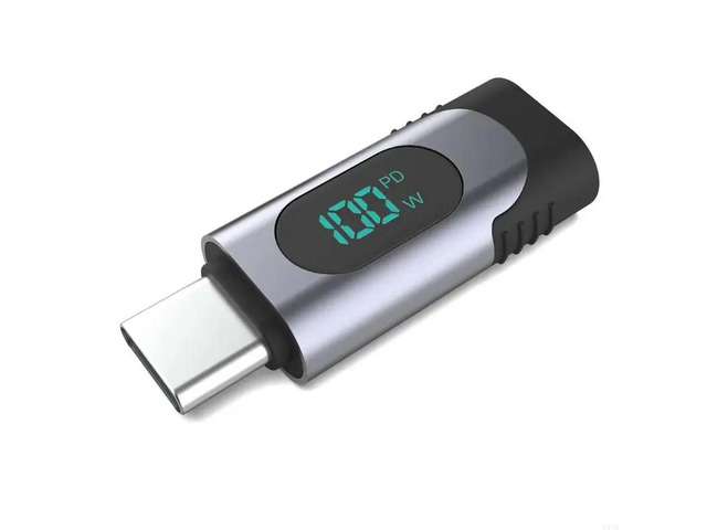 USB C Extension Adapter with Display Fast Charging and Data Transmission USB C Extenders for Phones Tablets, Laptops