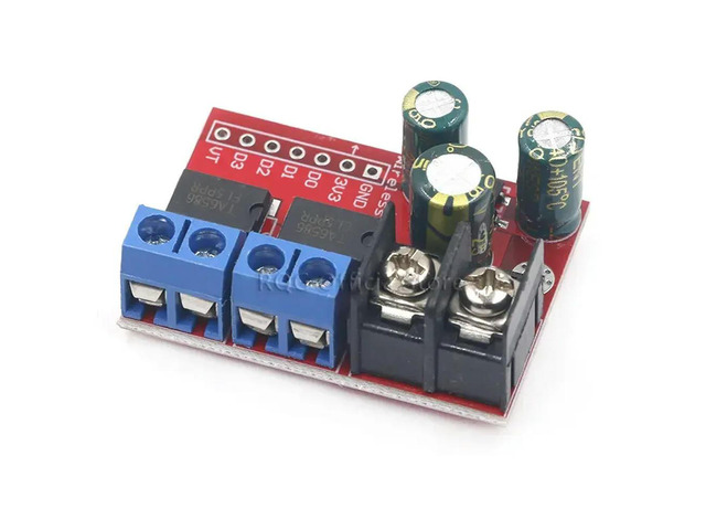 H Bridge Remote Control 5A 3V-14V Dual DC Motor Drive Module Voltage Reverse PWM Speed Regulation Double Super L298N 5AD