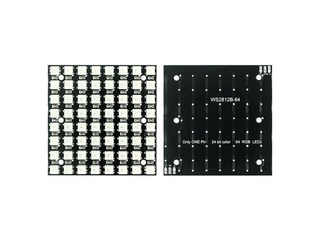 WS2812 LED 5050 RGB 8x8 64 LED Matrix 64 Bit 5050 RGB LED for